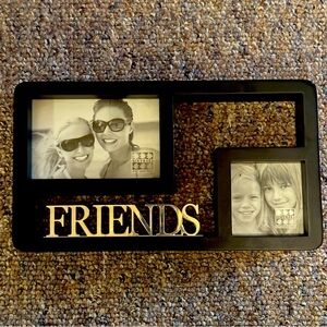 Friends 4x6, 3.5 x 3.5 photo, picture frame Black‎